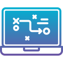 estrategia de mercadeo icon