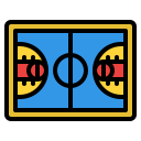 quadra de basquete 