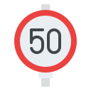 límite de velocidad icon