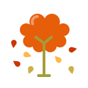 arbol de otoño icon