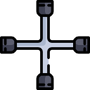 llave cruzada icon