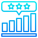 estrellas de calificación icon