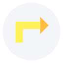 flecha correcta icon