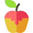 manzana de caramelo icon