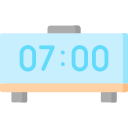 reloj digital icon