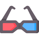 gafas 3d icon