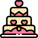 pastel de bodas icon