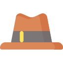 sombrero de fieltro 