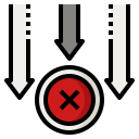 desaprobar icon