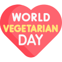 wereld vegetarische dag icoon