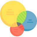 diagrama de venn icon