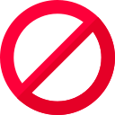 prohibición icon