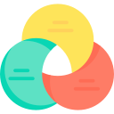 diagrama de venn icon