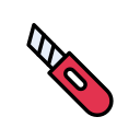 cuchillo de papel icon