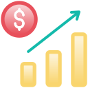 gráfico de crecimiento icon