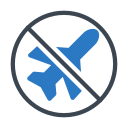 no viajar icon