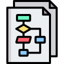 diagrama de flujo icon