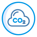 nube de co2 icon