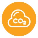 nube de co2 icon