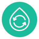 reciclar agua icon