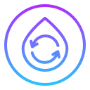 reciclar agua icon