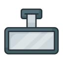 espejo retrovisor icon