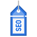 etiqueta seo icon