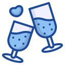 champagnerglas 