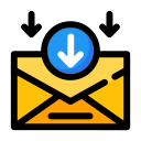 correo entrante icon