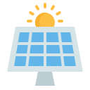 célula solar icon