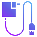 cargador usb icon