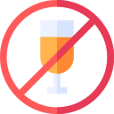 no alcohol