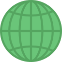 cuadrícula de globo icon