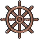roue de navire 