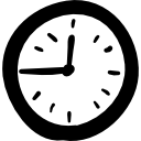 herramienta dibujada a mano reloj icon