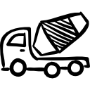 transporte de materiais de construção icon