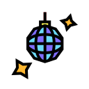 bola de disco icon