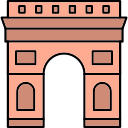 arco del triunfo icon