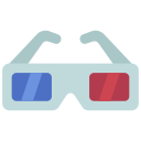 gafas 3d icon