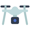 drone con cámara icon