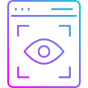 visibilidad web icon