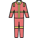 uniforme de bombero