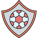 insignia de fútbol icon