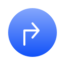 flecha correcta icon