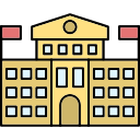 edificio del gobierno icon