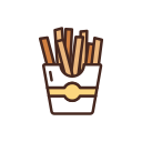 papas fritas icon