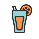 zumo de naranja icon