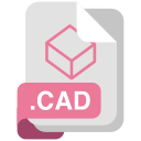 formato de archivo cad icon