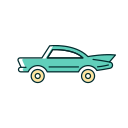 auto antiguo icon