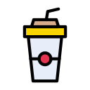 vaso de papel icon